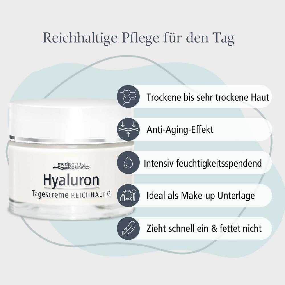 Hyaluron Tagescreme Reichhaltig 50 ml Creme