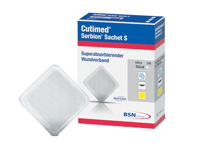 SORBION Cutimed Sachet S Wundauflage 15x15 cm 24 St Pflaster