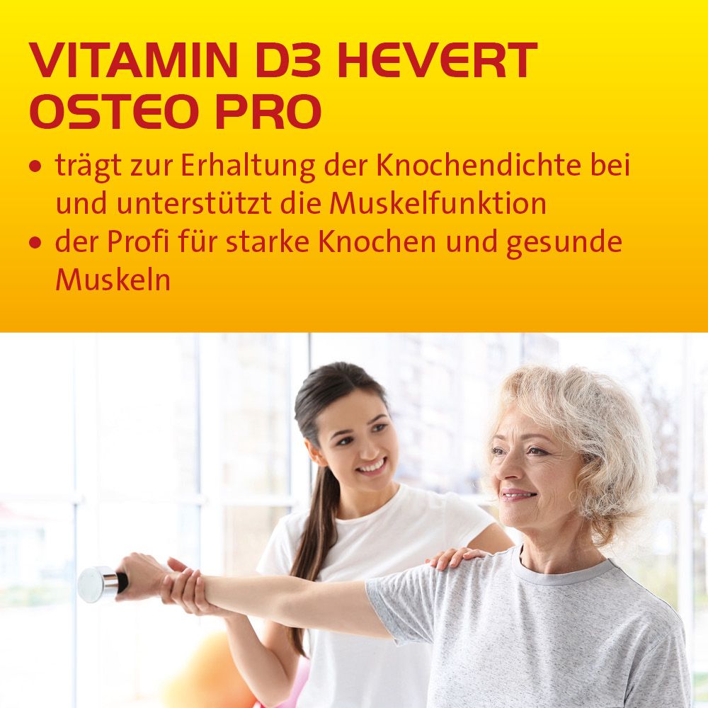 VITAMIN D3 HEVERT OSTEO PRO 60 St Filmtabletten