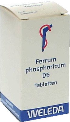 WELEDA FERRUM PHOSPHORICUM D 6 Tabletten 80 St Tabletten