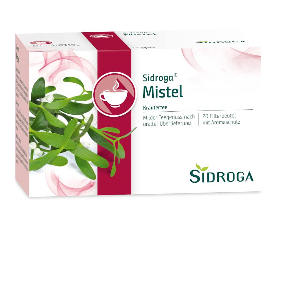 SIDROGA Mistel Tee Filterbeutel 20X2.0 g Tee