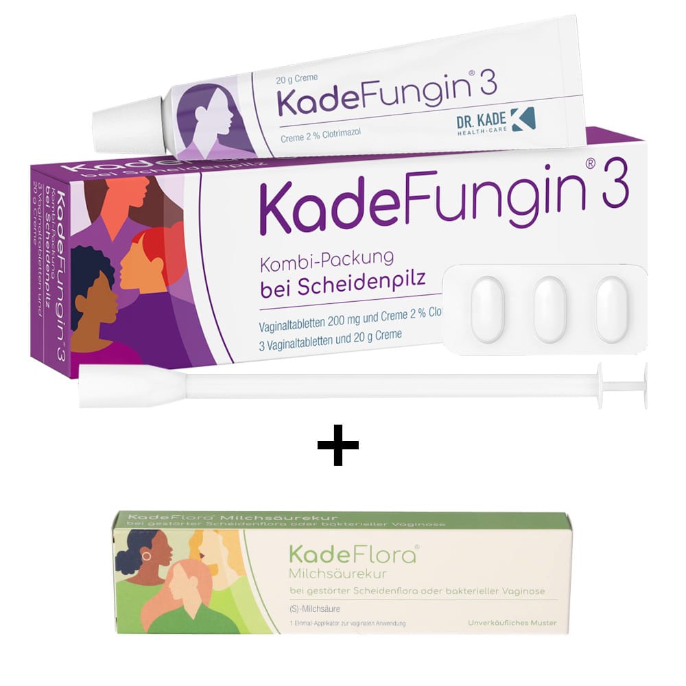 KadeFungin 3 bei Scheidenpilz - Kombipackung - Creme + Vaginaltabletten 1 St Kombipackung