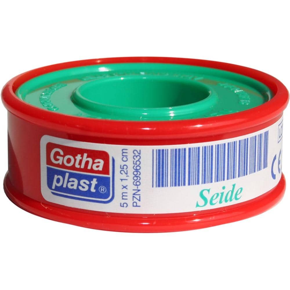 GOTHA SILK Heftpfl.Seide 1,25 cmx5 m 1 St Pflaster