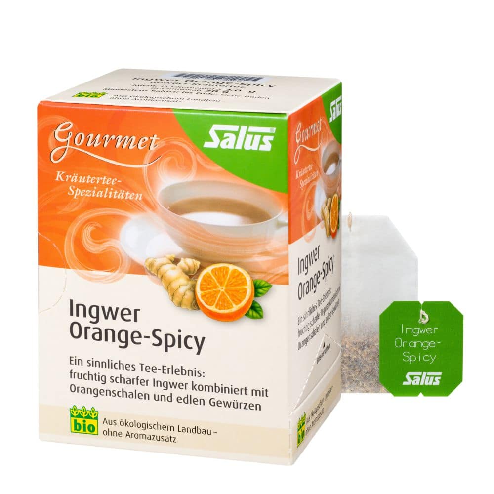 Salus Ingwer Orange Spicy Tee  15 St Filterbeutel
