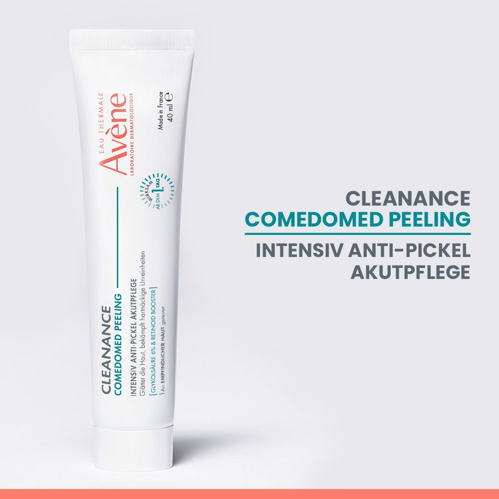 Avene CLEANANCE COMEDOMED PEELING NTTENSIV ANTI-PICKEL AKUTPFLEGE 40 ml Creme