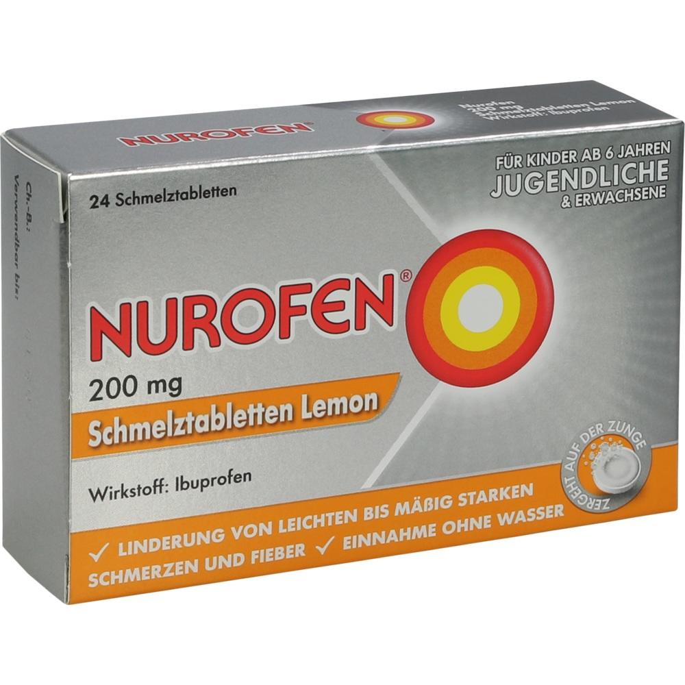 NUROFEN  Lemon 200mg 24 St Schmelztabletten