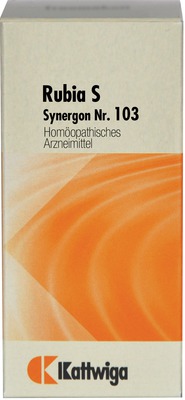 SYNERGON KOMPLEX 103 Rubia S Tabletten 100 St Tabletten