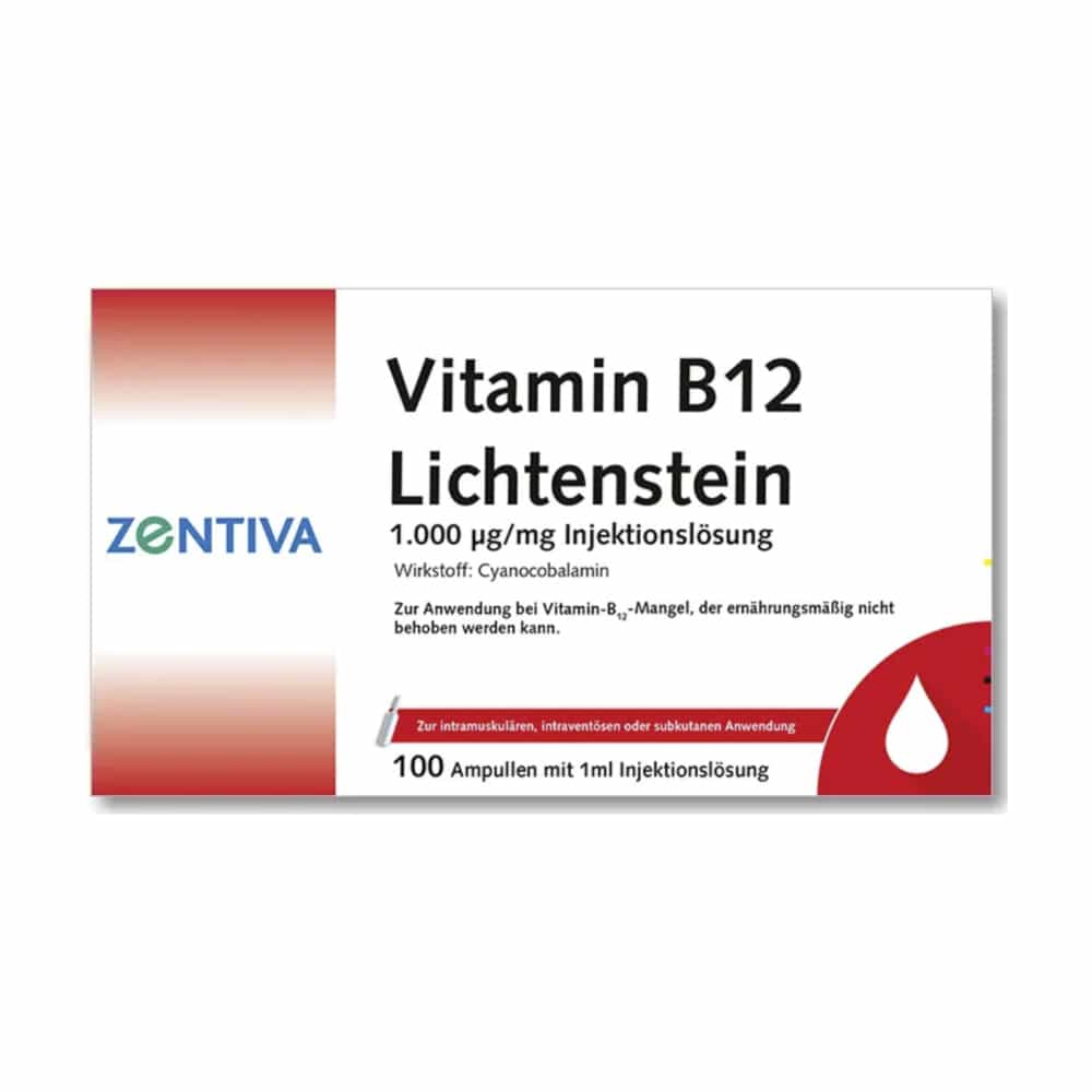 Vitamin B12 Lichtenstein 100X1 ml Ampullen
