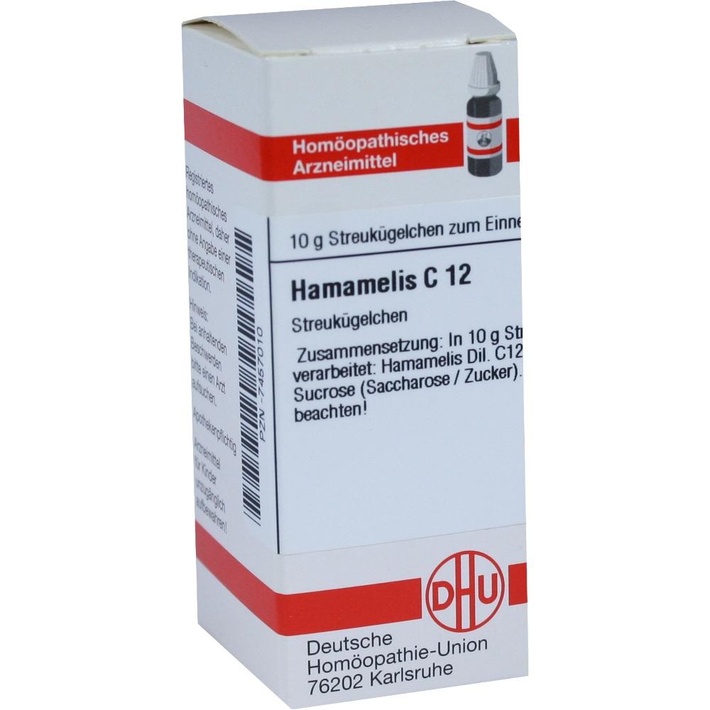 HAMAMELIS C 12 Globuli 10 g Globuli
