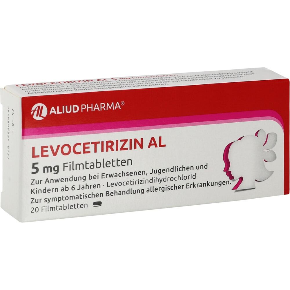 Levocetirizin AL 5 mg Filmtabletten bei Heuschnupfen