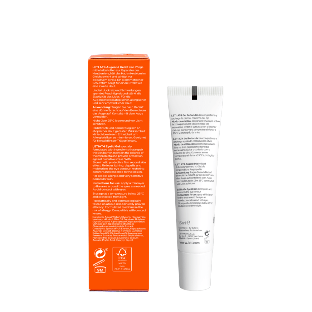 LETI AT4 AUGENLID GEL 15 ml Gel
