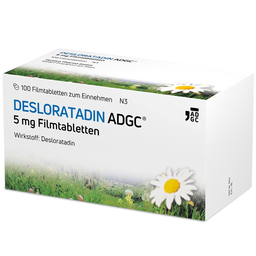 Desloratadin-ADGC 5 mg  100 St Filmtabletten