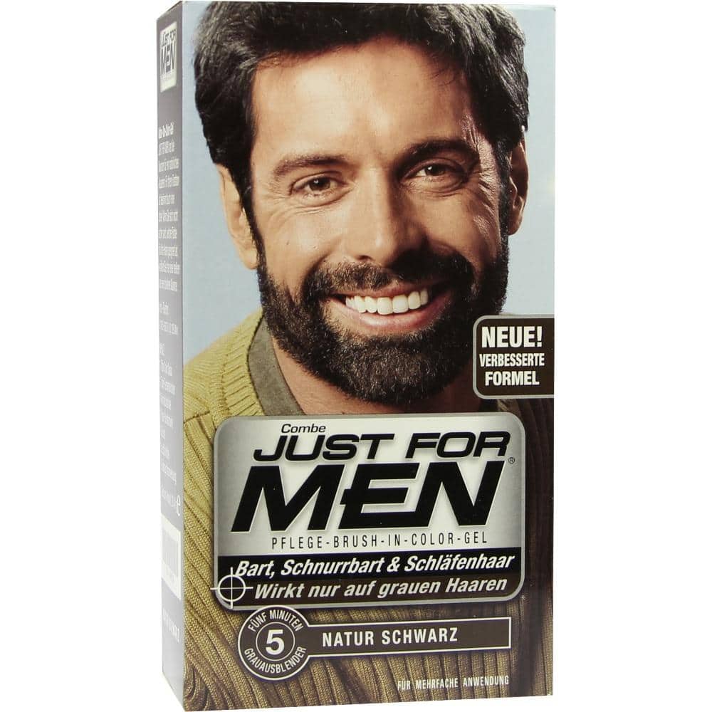 JUST for men Brush in Color Gel schwarz 28.4 ml Gel