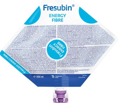 Fresubin Energy Fibre Easy Bag 15X500 ml Flüssigkeit