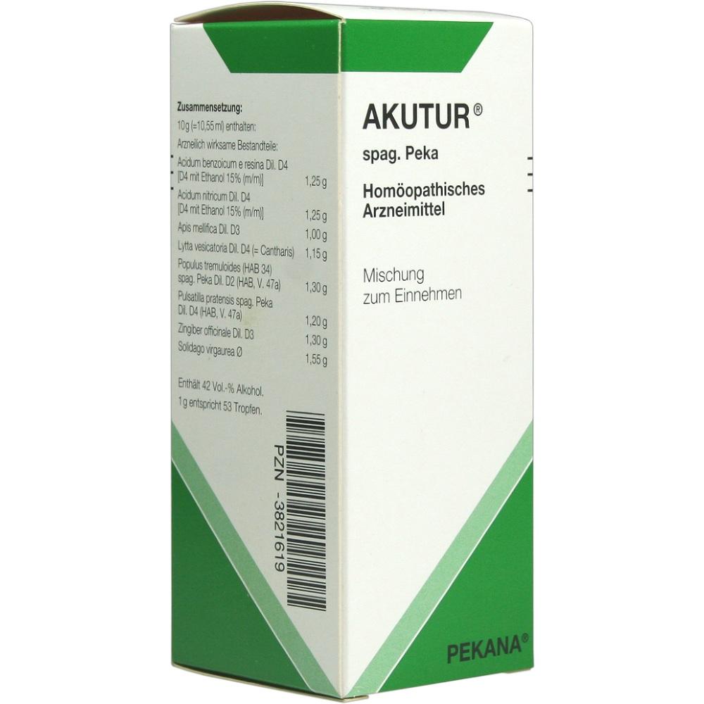 AKUTUR spag.Tropfen 100 ml Tropfen
