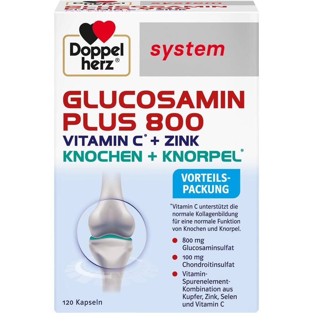 Doppelherz system GLUCOSAMIN PLUS 800 120 St Kapseln
