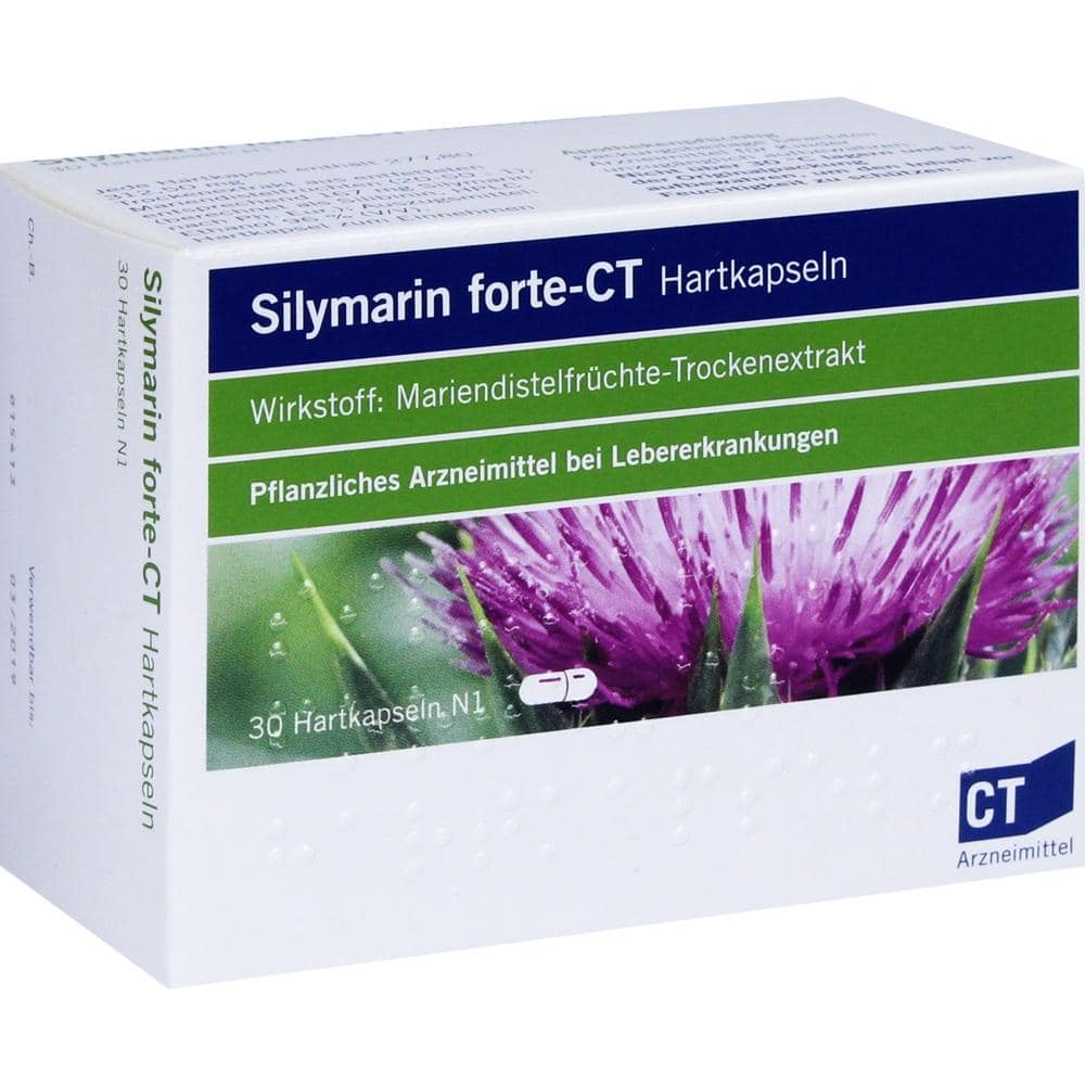 Silymarin forte-CT 30 St Hartkapseln