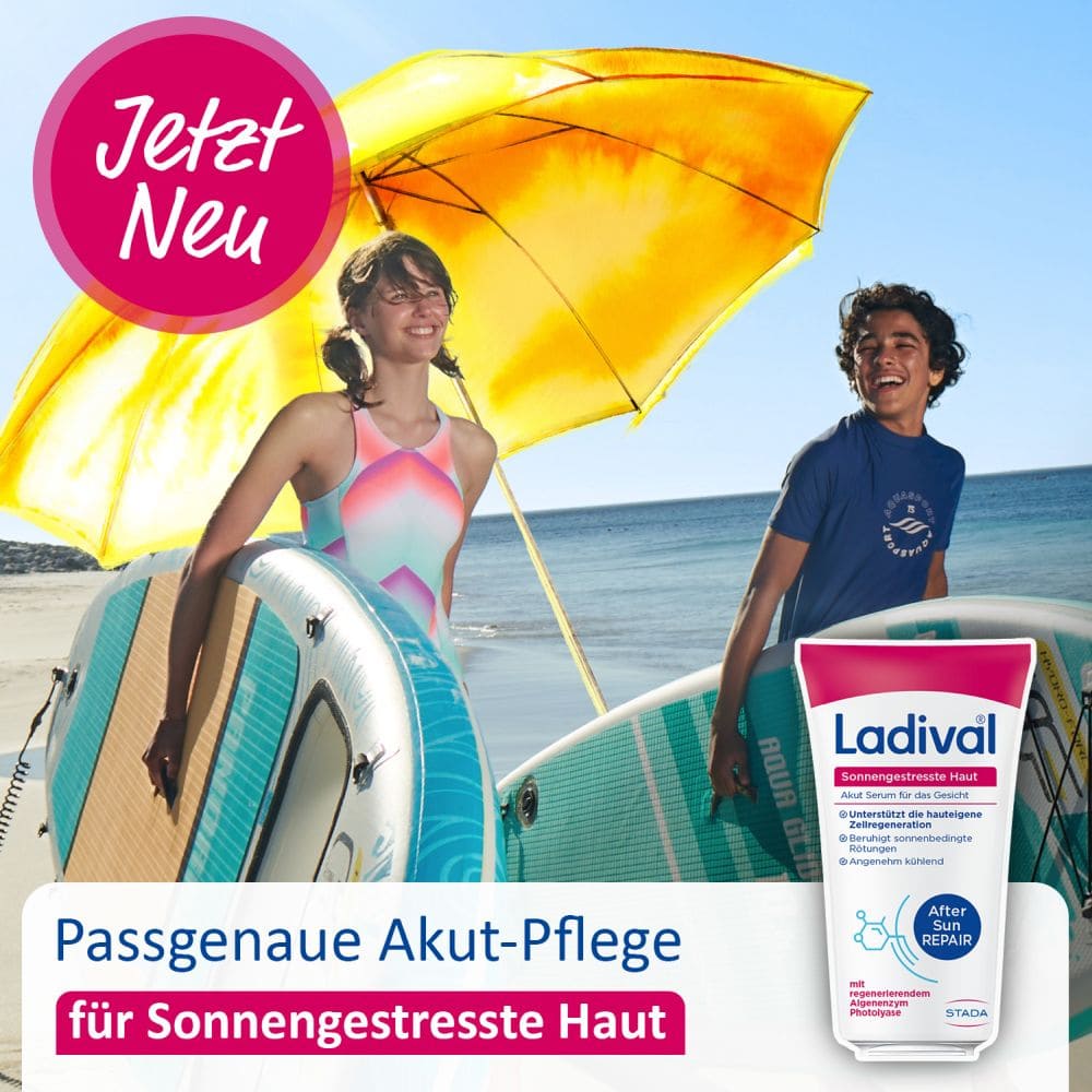 Ladival Sonnengestresste Haut Akut Serum Gesicht 50 ml Flüssigkeit