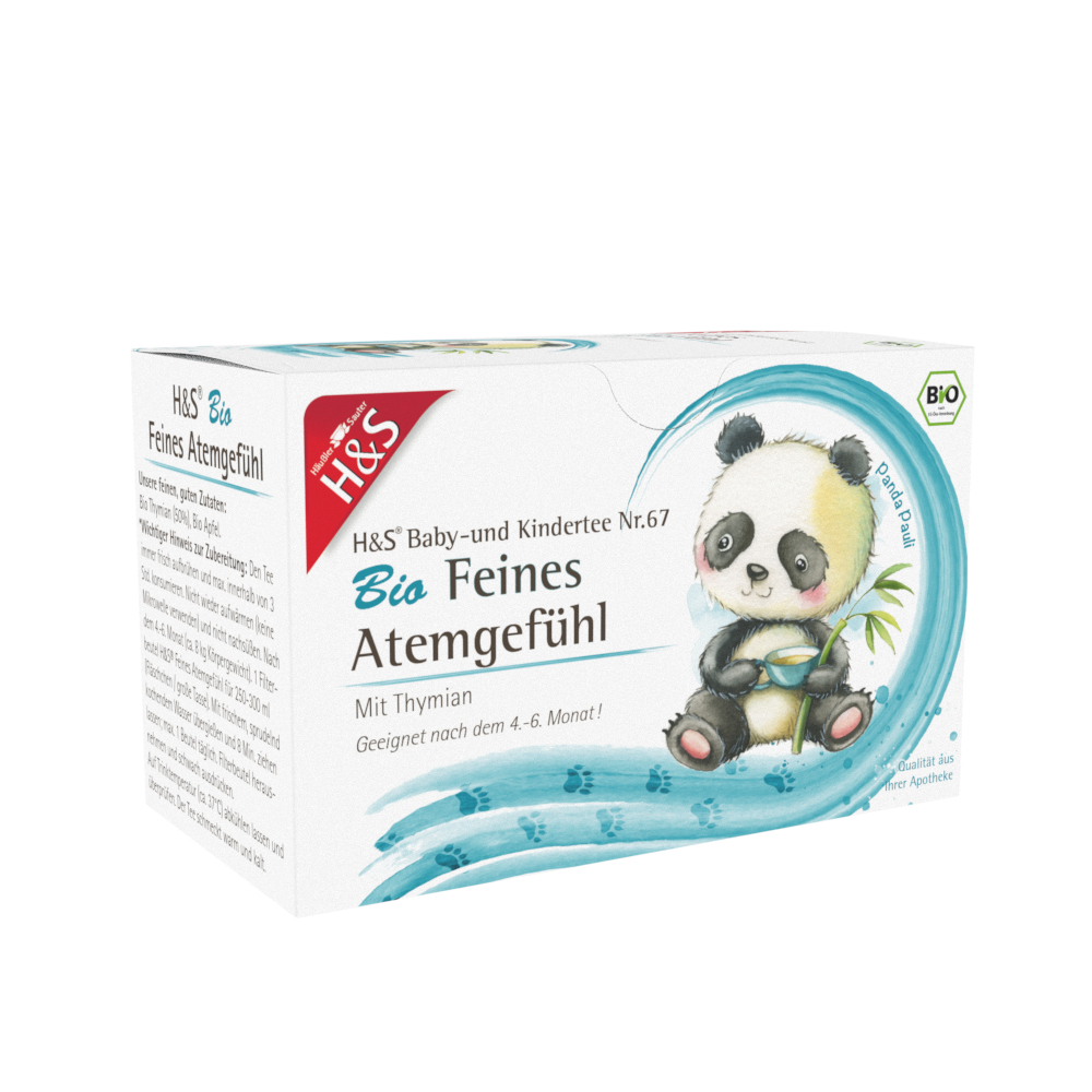 H&S Baby- und Kindertee Feines Atemgefühl 20X1.2 g Filterbeutel