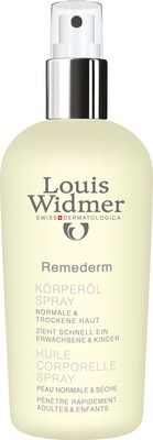LOUIS WIDMER Remederm Körperöl Spray leicht parfümiert 150 ml Spray