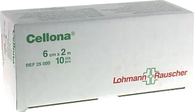 CELLONA Gipsbinden 6 cmx2 m 2X5 St Binden