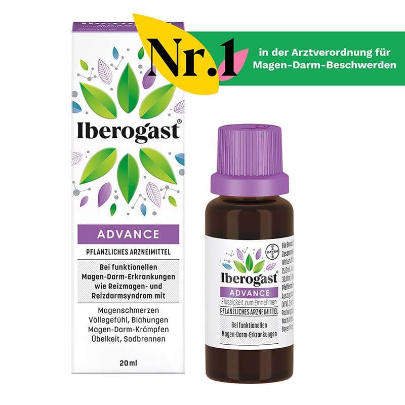 Iberogast ADVANCE 20 ml Flüssigkeit zum Einnehmen