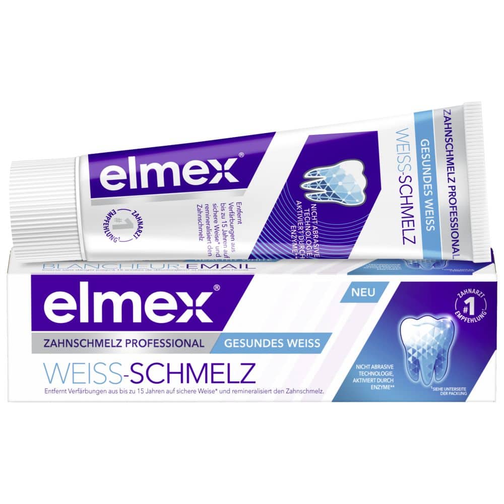 elmex ZAHNSCHMELZ PROFESSIONAL GESUNDES WEISS WEISS-SCHMELZ 75 ml Zahnpasta