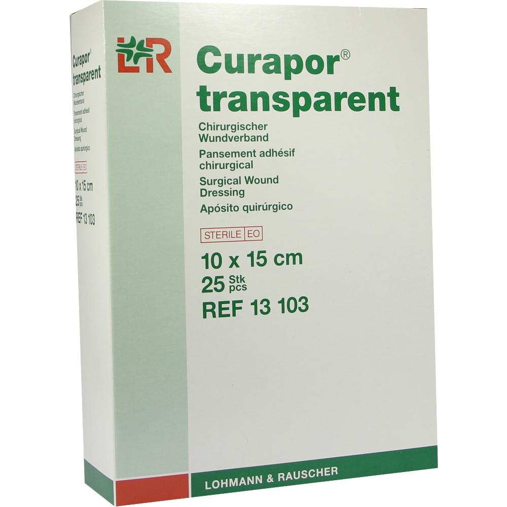 CURAPOR Wundverband steril transparent 10x15 cm 25 St Pflaster