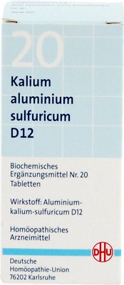 DHU Schüssler-Salz Nr. 20 Kalium alum.sulfur.D12 Tabletten 200 St Tabletten