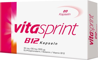 VITASPRINT B12 Kapseln 20 St Hartkapseln
