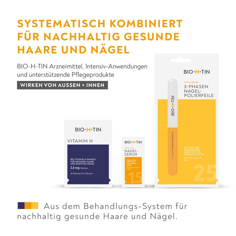 BIO-H-TIN 3-Phasen-Nagelpolierfeile 1 St