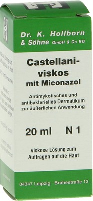 Castellani viscos mit Miconazol 20 ml Lösung