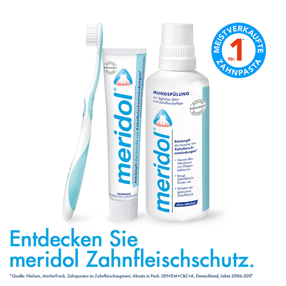 meridol Zahnfleischschutz ZAHNPASTA Reisegröße 20 ml Zahnpasta