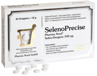 SELENOPRECISE 100 µg Pharma Nord Dragees 60 St Dragees