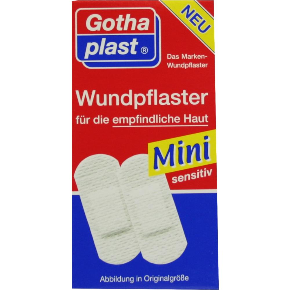 GOTHAPLAST Wundpfl.Mini sensitiv 1,7x4 cm 20 St Pflaster