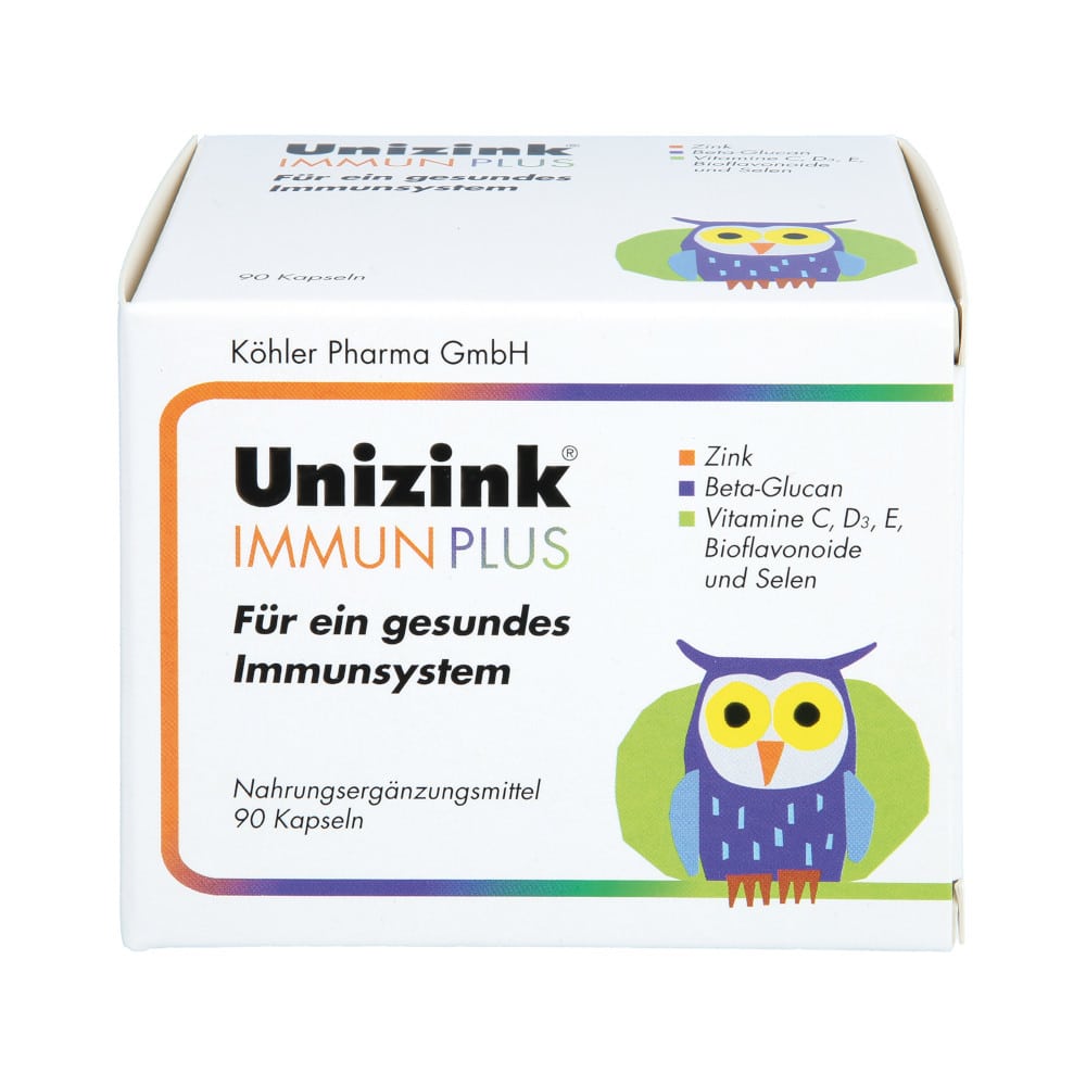 Unizink IMMUN PLUS 1X90 St Kapseln