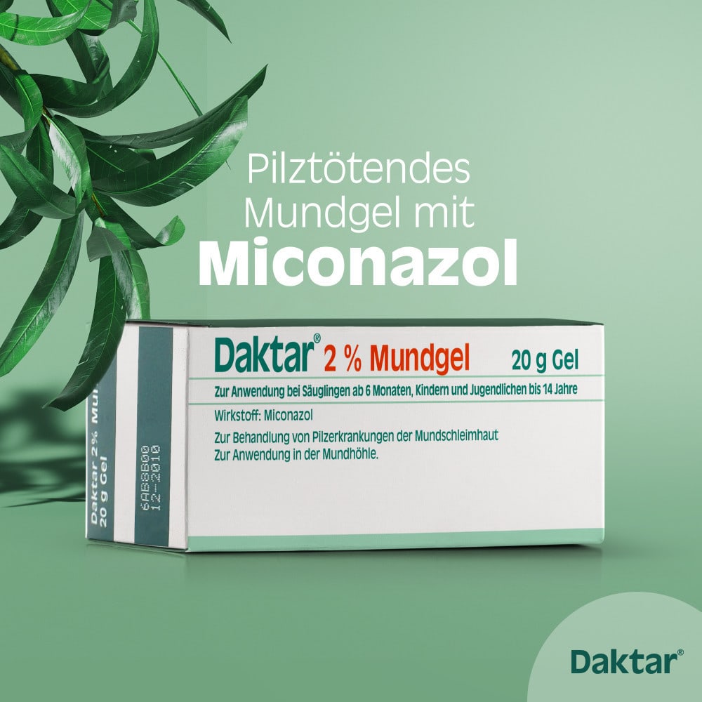 Daktar 2% Mundgel 20 g Gel