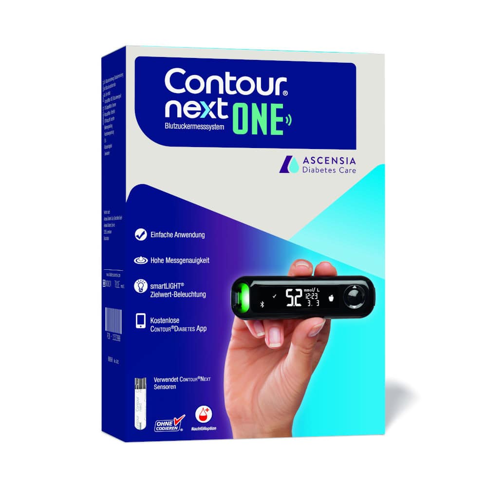 CONTOUR Next One Blutzuckermessgerät Set mmol/l 1 St