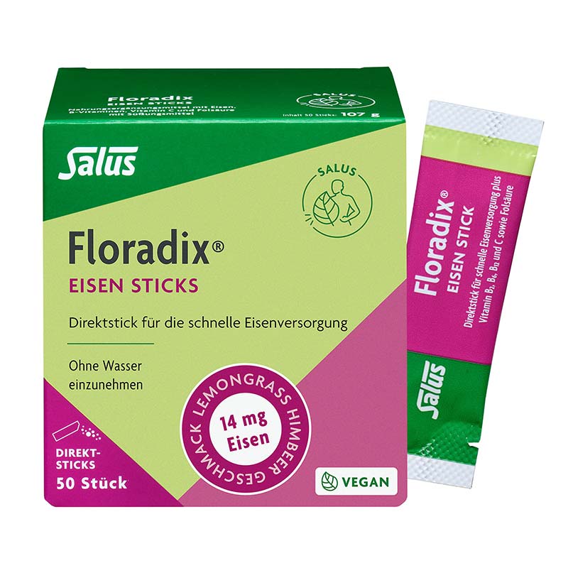 Salus Floradix EISEN STICKS 50 St Pulver