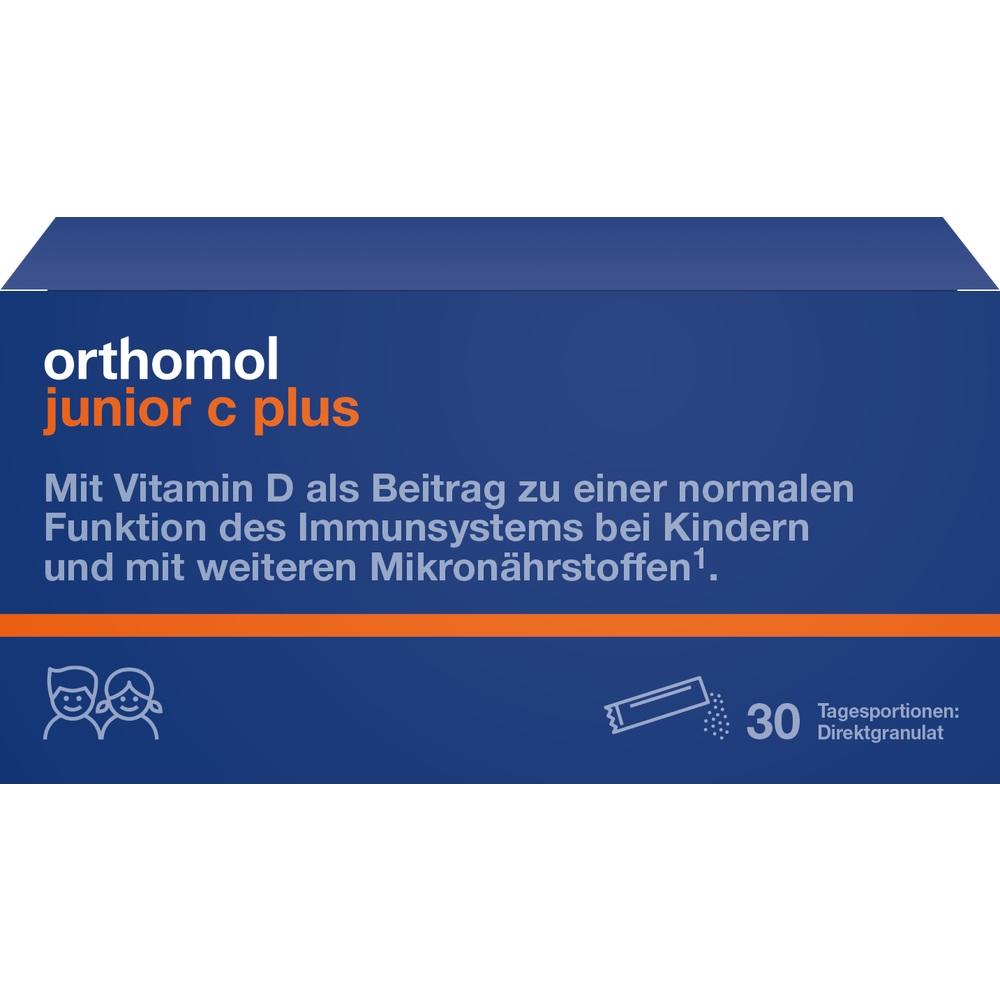 orthomol junior c plus Himbeer/Limette 30 St Granulat