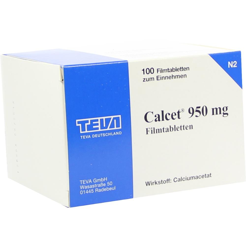CALCET 950 mg  100 St Filmtabletten