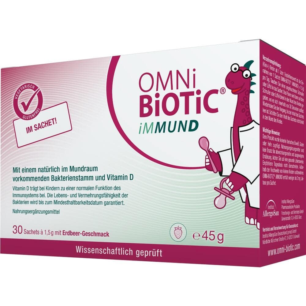 OMNI BIOTIC IMMUN D 30X1.5 g Pulver