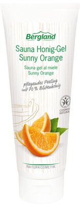 Bergland SAUNA HONIG-Gel sunny Orange 125 g Gel