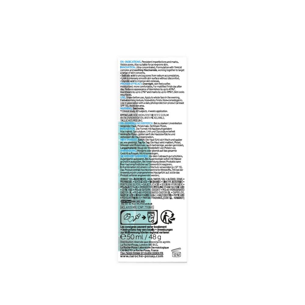 LA ROCHE-POSAY Effaclar hochkonzentriertes Serum 30 ml Konzentrat