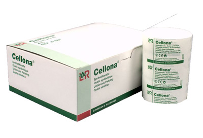 CELLONA Synthetikwatte 15 cmx3 m steril 5 St Watte