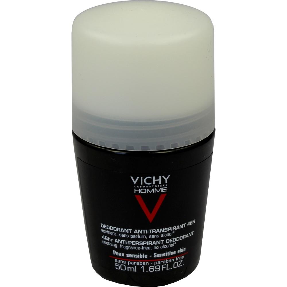 VICHY HOMME Deo Roll-on für sensible Haut  50 ml Stifte