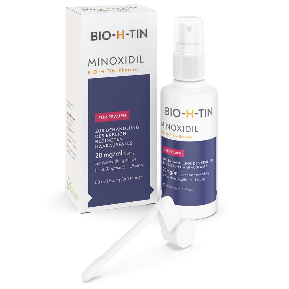 MINOXIDIL BIO-H-TIN Pharma 20 mg/ml Spray 60 ml Lösung