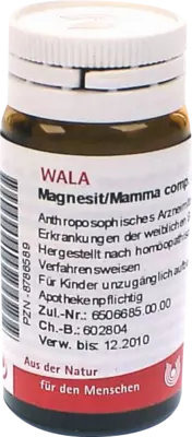 Magnesit/Mamma comp. 20 g Globuli 0.02 kg