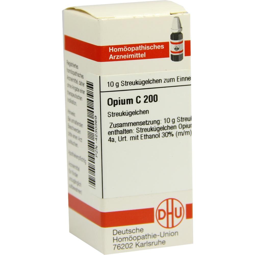 OPIUM C 200 Globuli 10 g Globuli