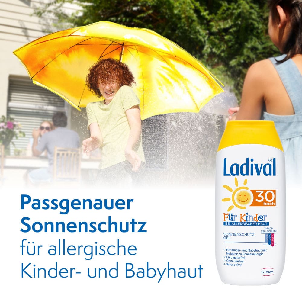 Ladival Kinder allergische Haut Gel LSF 30 200 ml Gel